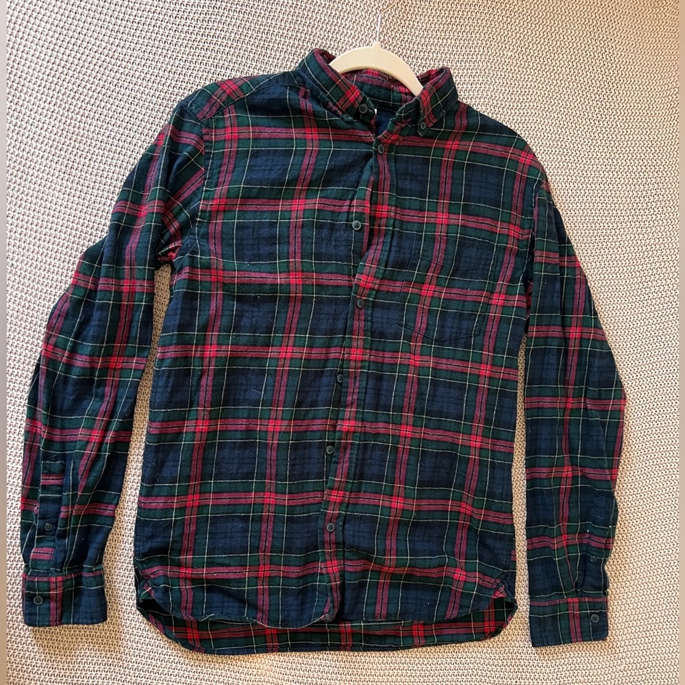 L.O.G.G. Labor Of Graded Goods H&M Red Green and Blue Flannel